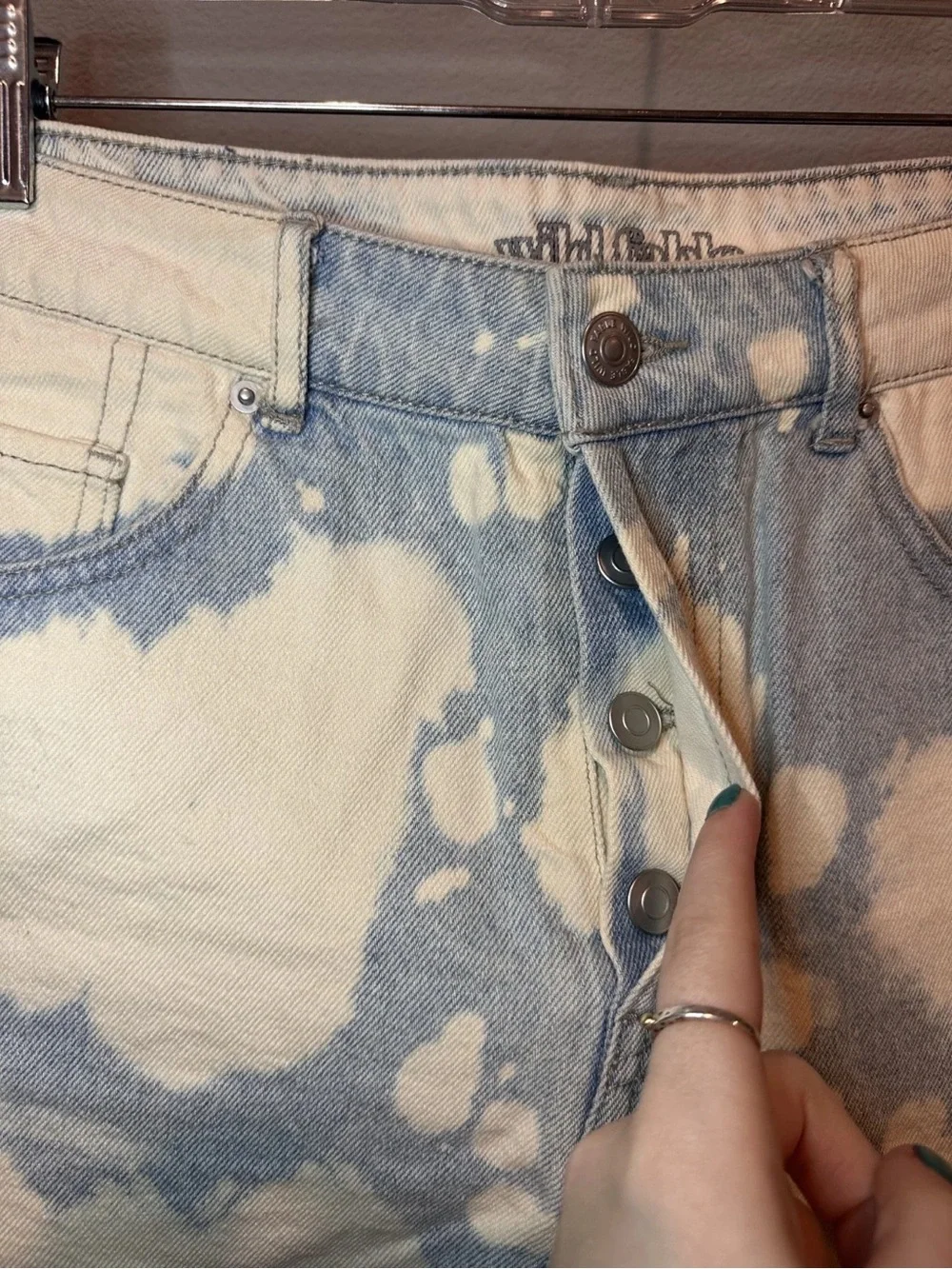 Wild Fable distressed Denim Fringe Shorts